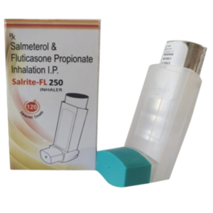 Salmeterol & Fluticasone propionate inhalation I.P 250